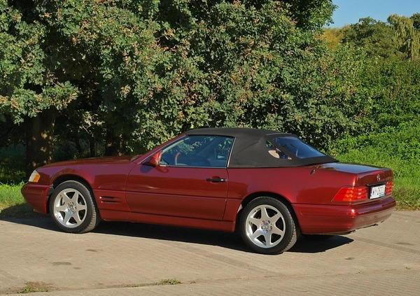 Mercedes-Benz SL cena 80000 przebieg: 115000, rok produkcji 1997 z Warszawa małe 781